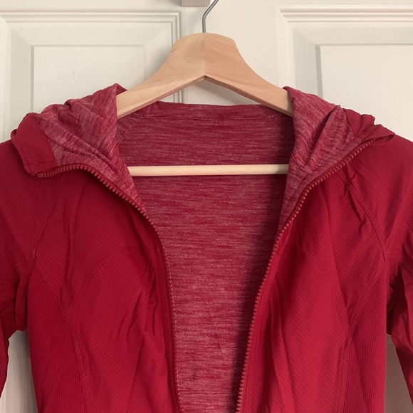 Red Lululemon Studio Dance Jacket - Picture 3 of 6